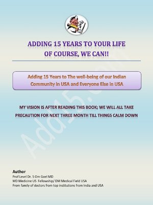 Bengali-English Book Adding 15 Years to the Wellbeing of Our Indian Community In USA and Everyone Else In USA - ebook